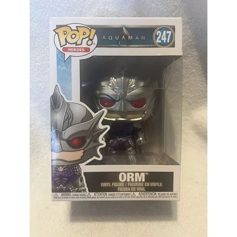 Funko Pop! Vinyl – DC Universe – Orm #247 (Aquaman Series 1) – Brand New In Box